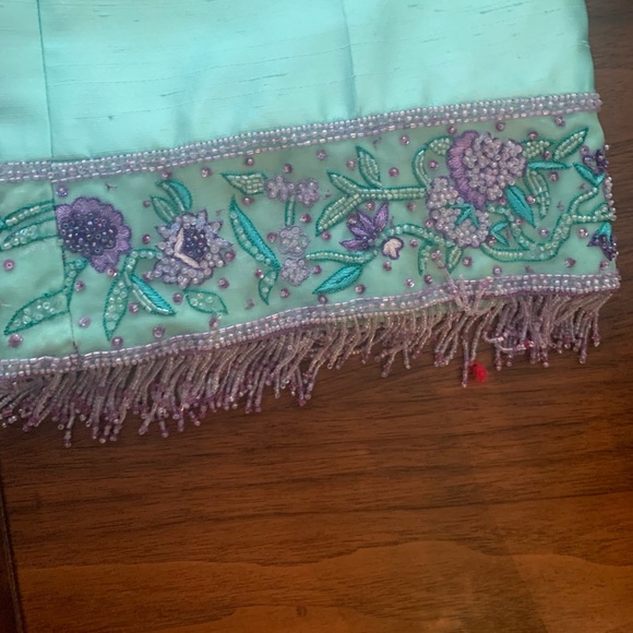 Vintage Escada Beaded Trousers sz 42 - Picture 8 of 12